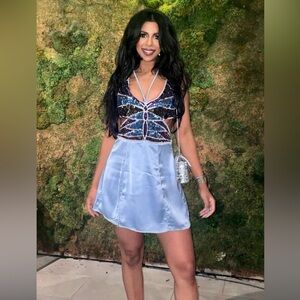 Beautiful Butterfly sequin mini dress - from Urban Outfitters